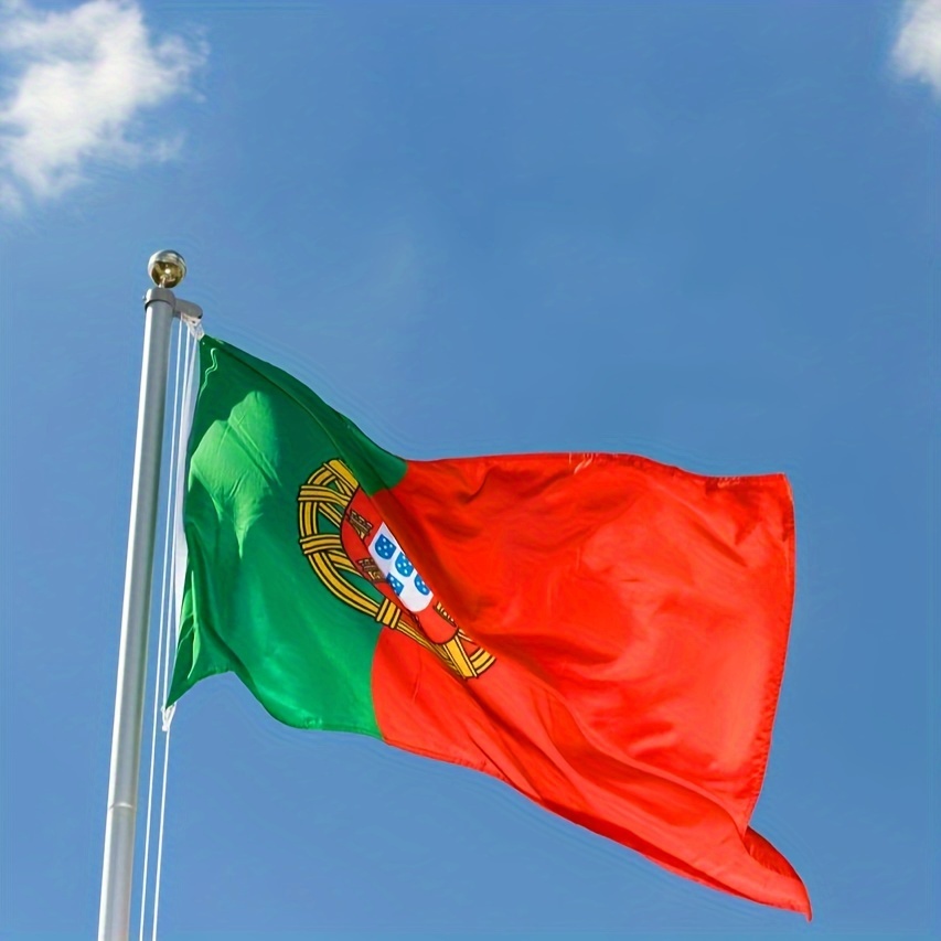 

1pc, 90*150cm/3x5fts Portuguese National Flags Banner, Outdoor Garden Flag, Outdoor Decor, Yard Decor, Garden Decor, Outside Decor