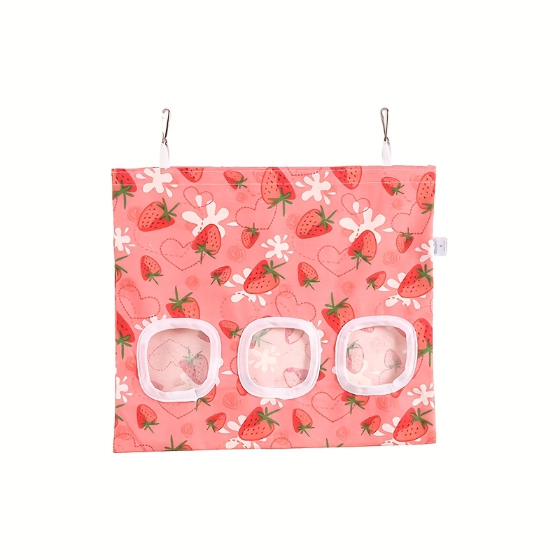 Large Capacity Hanging Feed Bag For Rabbits, Guinea Pigs, Hamsters, And Other Small Animals, Without Battery