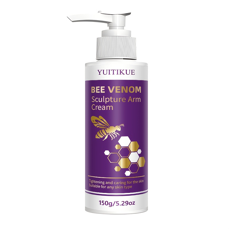 [instant Tightens]bee Venom Sculpture Arm Cream, Moisturizing Firming, Instant Tighten Loose Skin, For , Abdomen, Thighs, Skin-tighten, Lifts, Improves Skin Loose Aging, , Suitable For Types