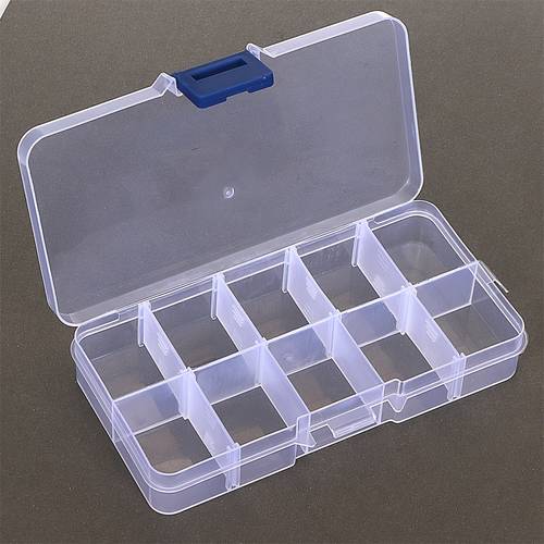 flexible transparent plastic storage box with small storage container desktop display box and storage rack organizing pearls jewelry and small items jewelry box