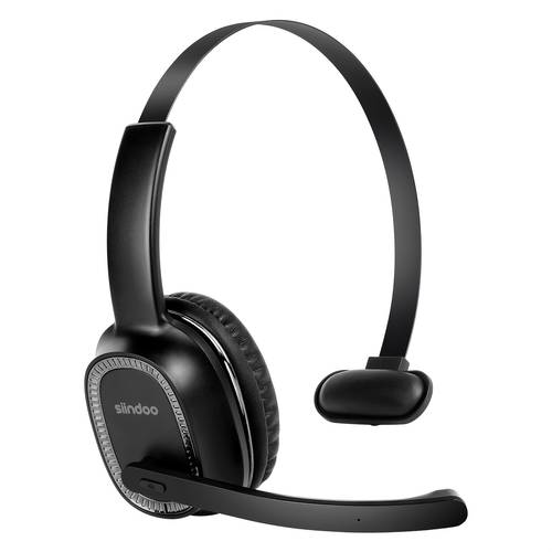 trucker wireless headset wireless headset with mic wireless headsets with dual noise cancelling microphone and mute button 55hrs working headsets for cell phones computer truck driver