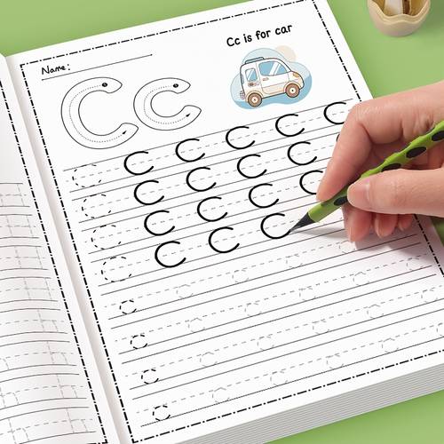 a practice book featuring the a z alphabet with designed for learning the alphabet offering a experience suitable for english homework enhancing writing skills and back to school supplies