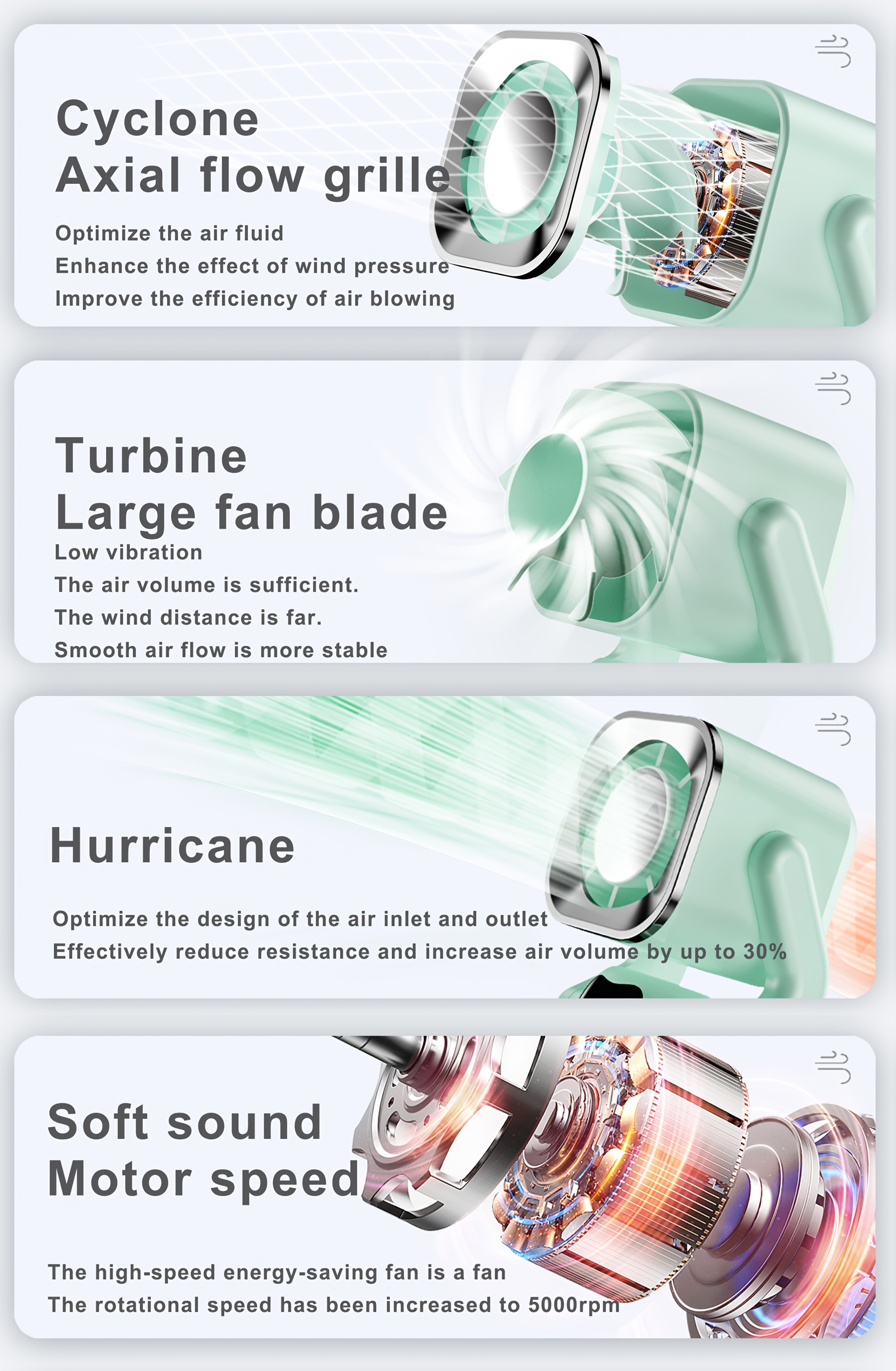 A Foldable Digital Display Ice-Cooling Fan, -Powered, Essential for Outdoor Work And Students. This Compact Fan Features a Large 4000Mah Battery for Long-Lasting Use