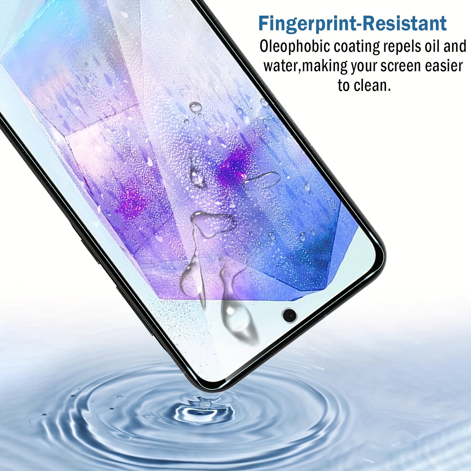 2piece Premium Hd Tempered Glass Screen Protector For Samsung A04/a05s