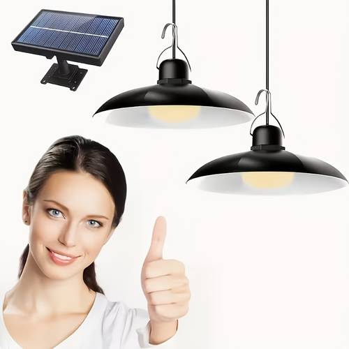 solar ceiling lamp solar garden lamp intelligent light sensing solar lamp outdoor ip44 solar lamp decorative pendant lamp suitable for indoor use barn decorative lamp camping lamp and outdoor lamp
