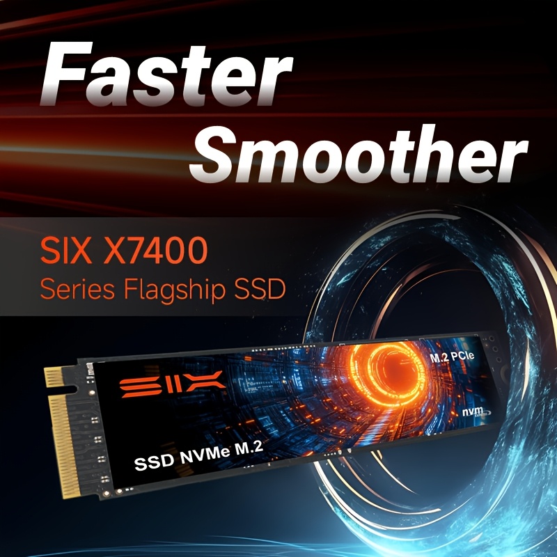 【新品未開封】SIX X7400 SSD 2TB Read: 7350 MB/s six x7400 pro 1tb/2tb ssd 7350mb/s read - Temu Ireland