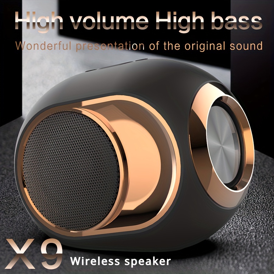 

Wireless Hd Sound Quality Speaker, Portable Wireless, Tws Pairing, Bt5.3, For Home/party/outdoor/beach, Electronics, Birthday Gifts, Multiple Color Options