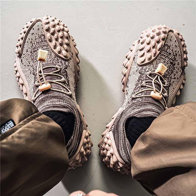 New Fashion Durian Fly Weave Athletic Shoes Tire Sole Slip-On Lazy Shoes