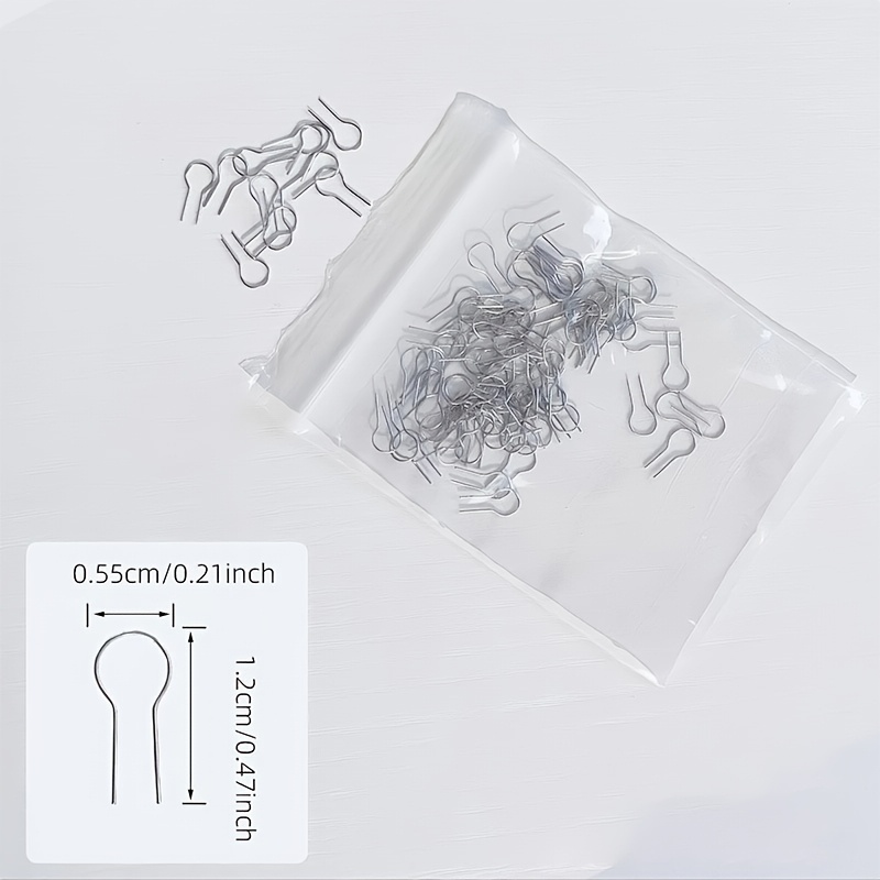 TEMU Set Of 25 High-temperature Wire Suspension Hooks (with Adjustable Locking Rings), Suitable For Ceramic Jewelry And Kiln - Heat-resistant,