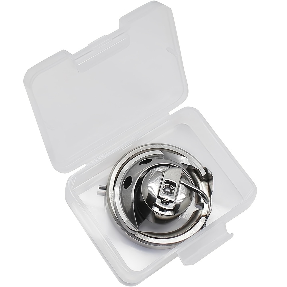 E-shop 3-teiliges Set: Spulenhalter + 47-mm-Spulenhalter-Abdeckung + Schütze, passend für Nähmaschinenzubehör der Singer-Serie