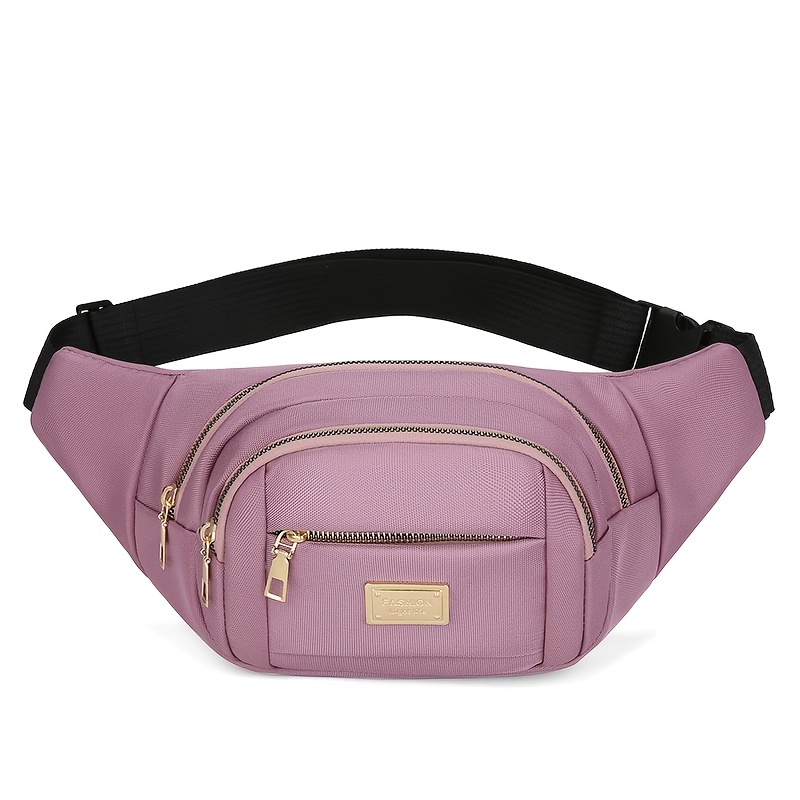 E-shop modische, lässige, neue Unisex-Gürteltasche für Outdoor-Reisen, stilvolle, trendige Brusttasche, leichte schlichte Umhängetasche mit mehreren