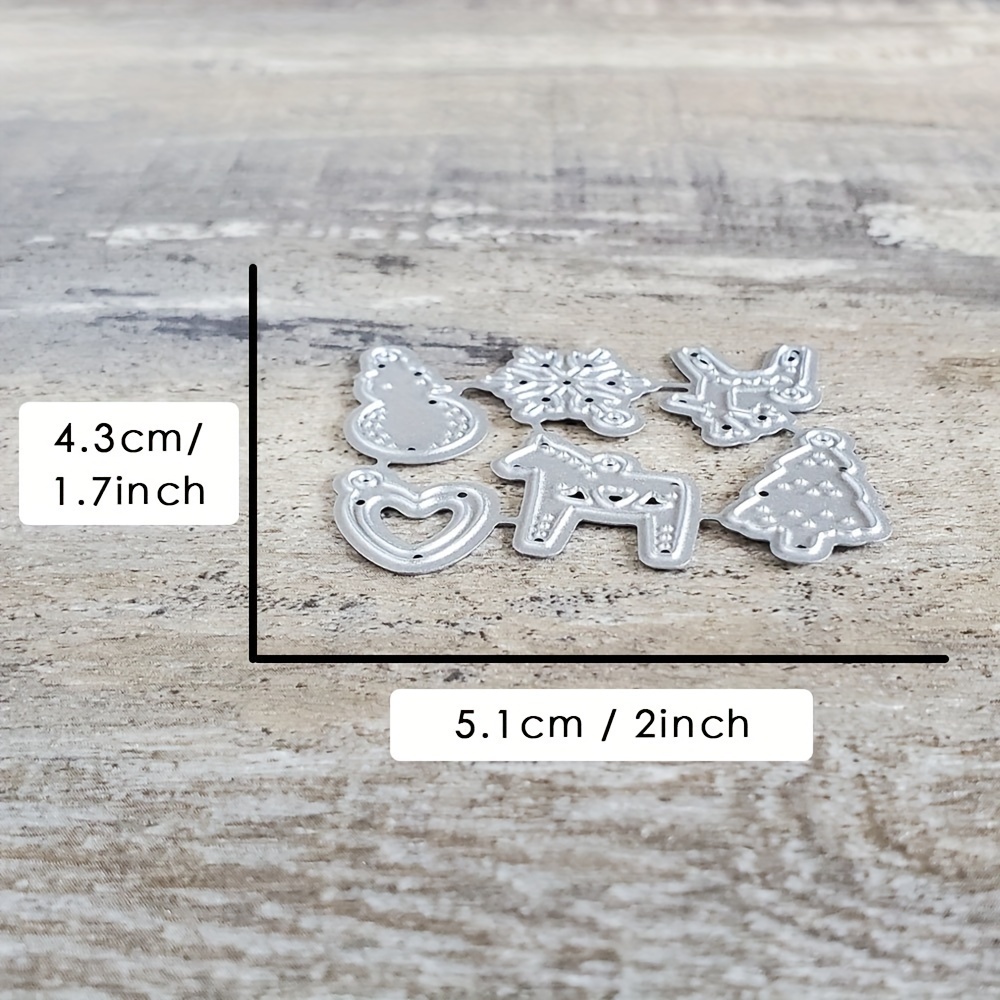 Catlove Christmas Element Pendant Metal Cutting Dies Scrapbooking Mold Stencil Die Cuts Card Making Craft Embossing New Dies