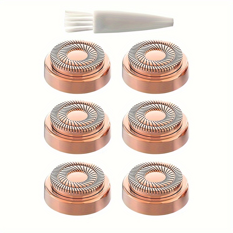 painless facial hair remover for women instantly remove peach fuzz chin cheek upper lip hair battery operated blush rose gold