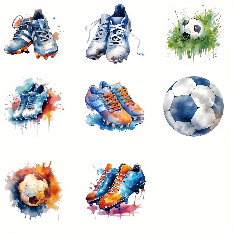 

8pcs - Diy Decals For T-shirts, Pillows & - Mixed