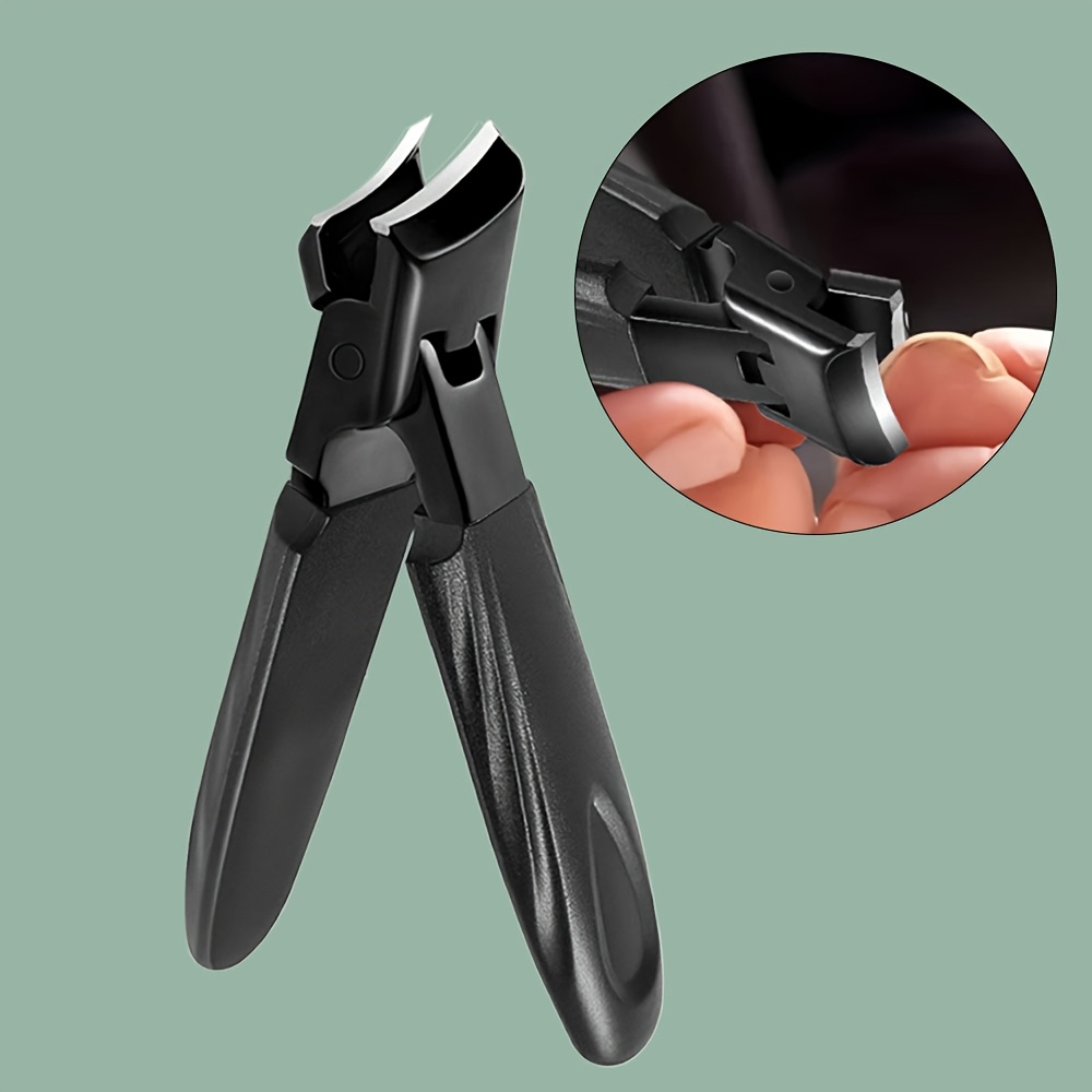 8pcs professional manicure pedicure set stainless steel wide toenail clippers sharp cuticle pusher and nail file care tools Product details 4