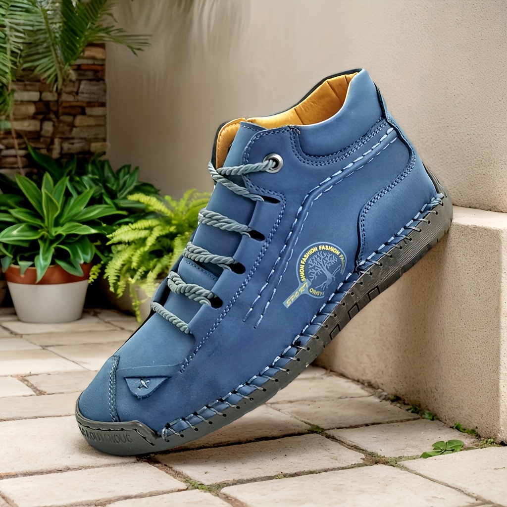 Image of Women's Retro Casual Shoes, , Lace Up Short Boots, Women Shoes