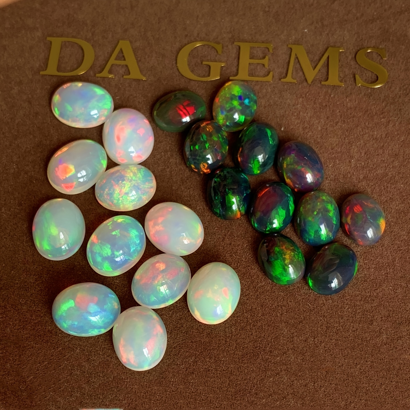 Natural Opal Cabochons Stone for Jewelry Making, Crafting, and DIY  Projects, Crafting Supplies, Vibrant Colors, Polished Crafting, Craft 