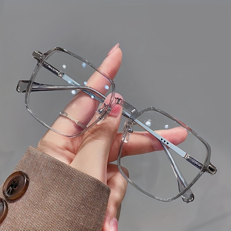 

Ultralight Cold Tawny Glasses For Men And Women: Clear Frame In High Appearance Level, Large Frame, Leptin Glasses - Suitable For Golf And General Use