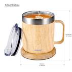 usb powered coffee heater and mug set with 10 hour auto off stainless steel ideal for office use no battery required christmas halloween thanksgiving coffee bar accessories travel mug with lid and handle travel mug with spout travel mug spout mug with lid mug warmer tea heater tea warmer cup heater tea little heater mug heater tea heater for brewing jug with heater on candle tea accessory tea pot base tea small heater