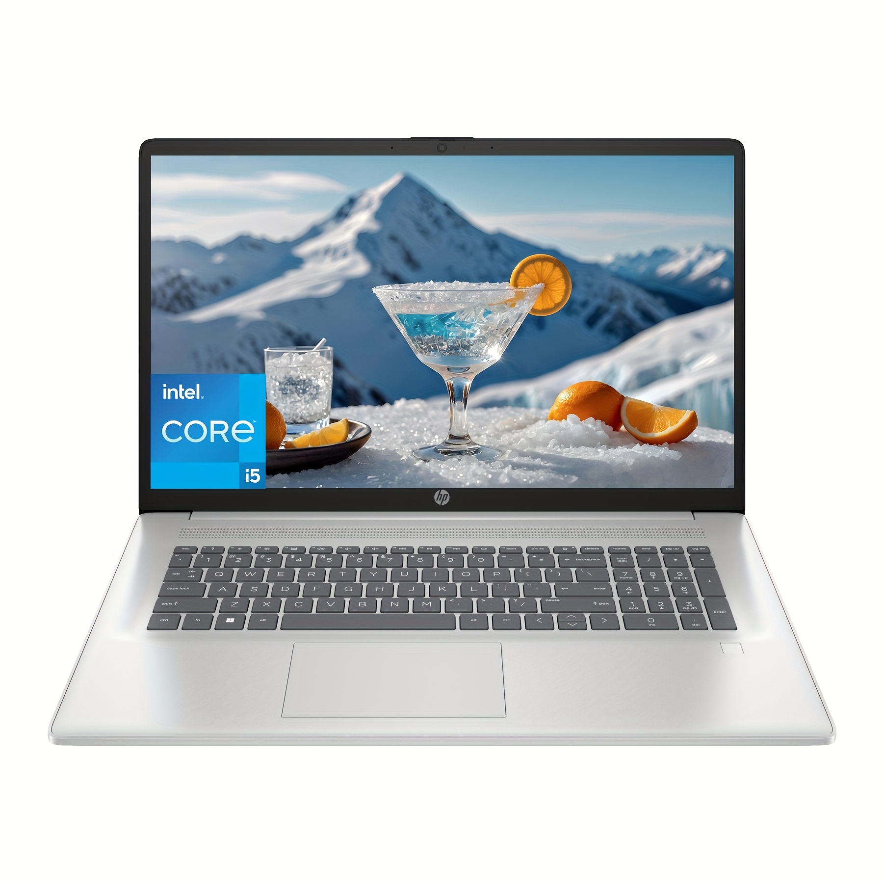 TEMU 17t Business Laptop, 17.3" Hd Display, Intel Core I5-1334u, 8gb , 256gb Ssd, Intel Iris Xe Graphics, Wi-fi 6, Home, Silver