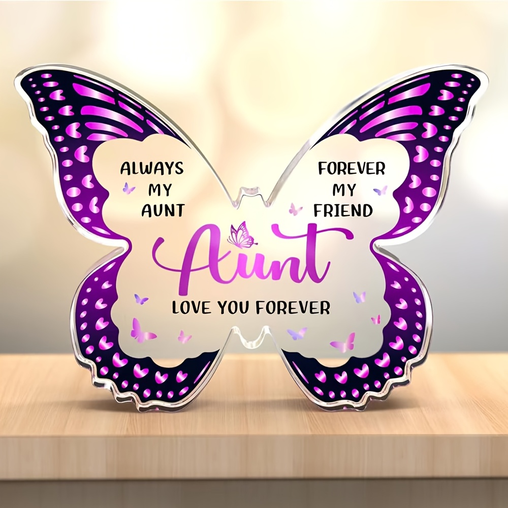 TEMU [2d Flat] [2d Flat] Aunt Presents, Mother's Day Gifts For Aunts, Gifts For Women Aunts, Gift Suggestions From Niece Or Nephew For Valentine's