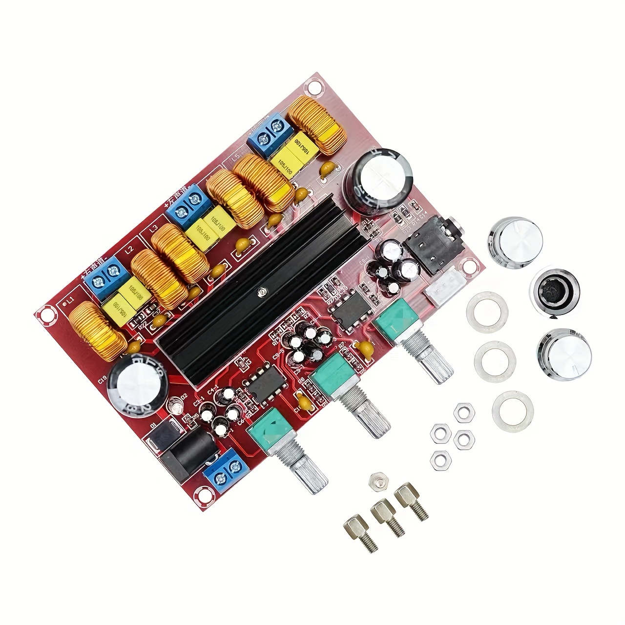 

1pc Tpa3116d2 Channel 2.1 Digital Subwoofer Power Amplifier Board Module Xh-m139 12v - 24v 2 * 50w + 100w