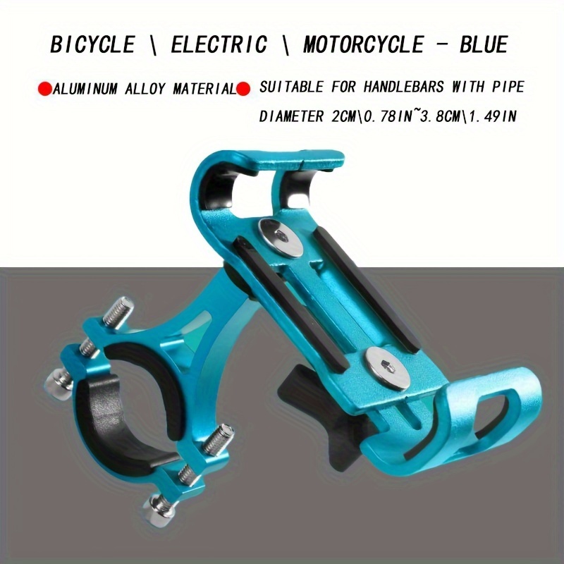 Aluminum Alloy Mobile Phone Stand Cycling Navigation Can Rotate Handlebar Mobile Phone Stand Cycling Equipment