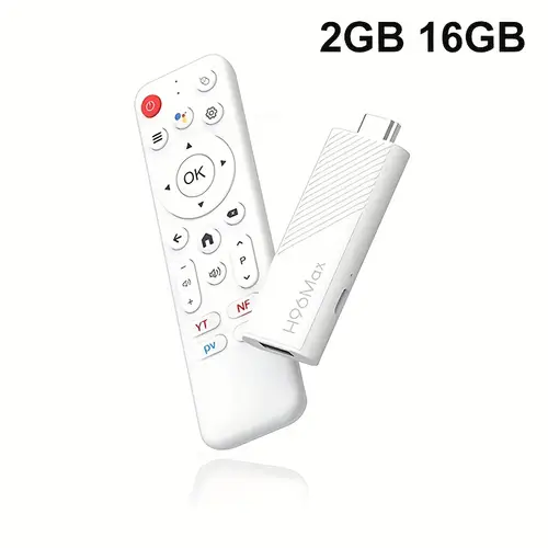 H313 14 with WiFi6/Wireless 5.0, 4K HDTV, Assistant, USB-Powered Media Player, Compact Streaming Device for Firestick/ / - Compatible with TVs/Monitors (White) - Ideal for Home, Office, Streaming Services, Office Presentations, Minimalist Style, Reliable Performance, HDTV Media Player, Office Professionals