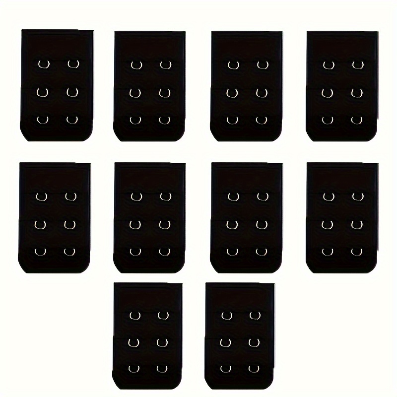 10pcs 3.2cm/1.26in Women's Soli Bra Extension , Elastic Soft Comfortable Bra Straps, Women's Underwear And Lingerie Additions