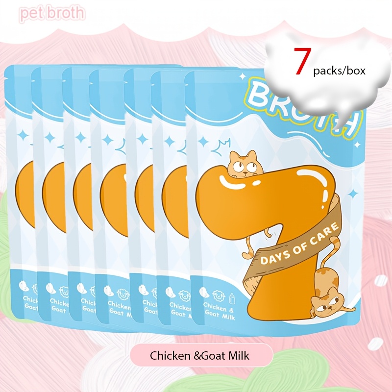 TEMU Premium Wet Cat Food Packets, And For Kittens And Adult