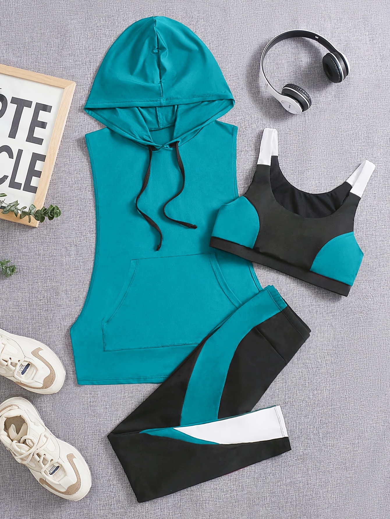 womens gym clothes sold on Temu United States
