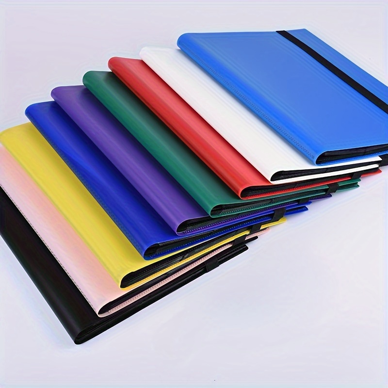 *-Pocket Trading Card Binder - Holds 160 Cards, Side-Loading Design for  Soccer, Basketball & Hockey Collectibles, Card Book, Sports
