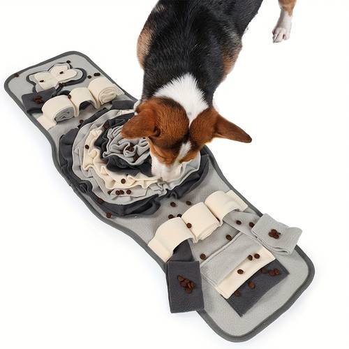 Intelligent Challenge - Watch-Shaped Interactive Sniffing Pad, Letting Pets Enjoy Exploration Fun , Intelligent Challenge - Watch-Shaped Interactive