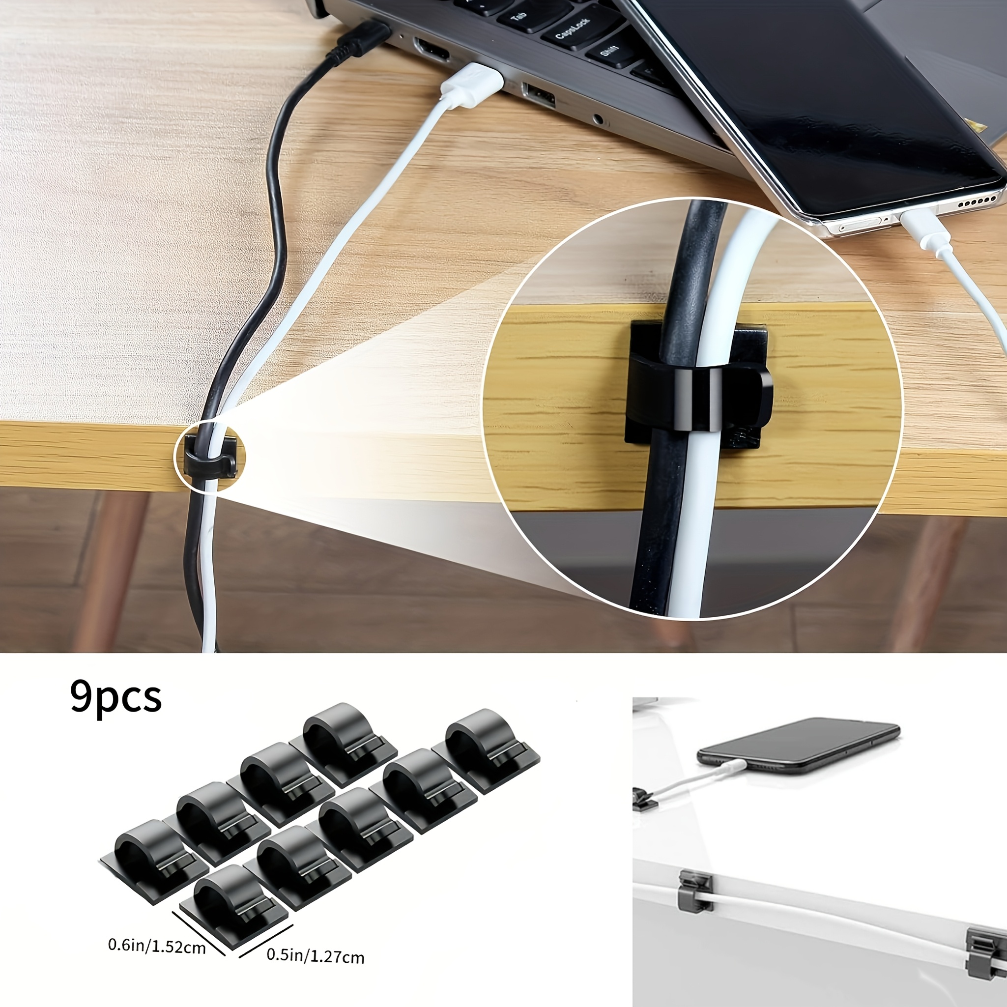 151 cable management organizer kit 3 cable sleeves 9 wall cable tie mounts 100 fastening cable ties 20 tie mount clips multi purpose cord organizers 10 t type straps Product details 8