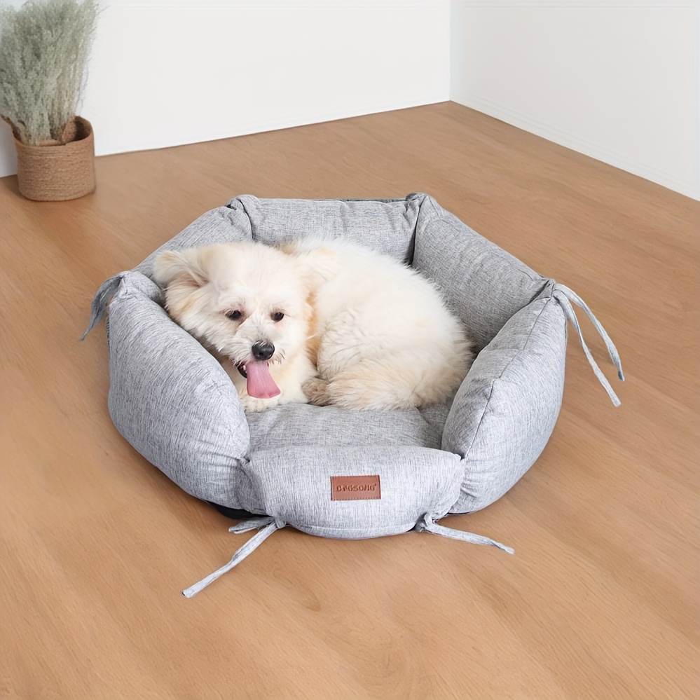 removable and washable dog bed for small and medium dogs and cats comfortable and durable pet bed Product details 6