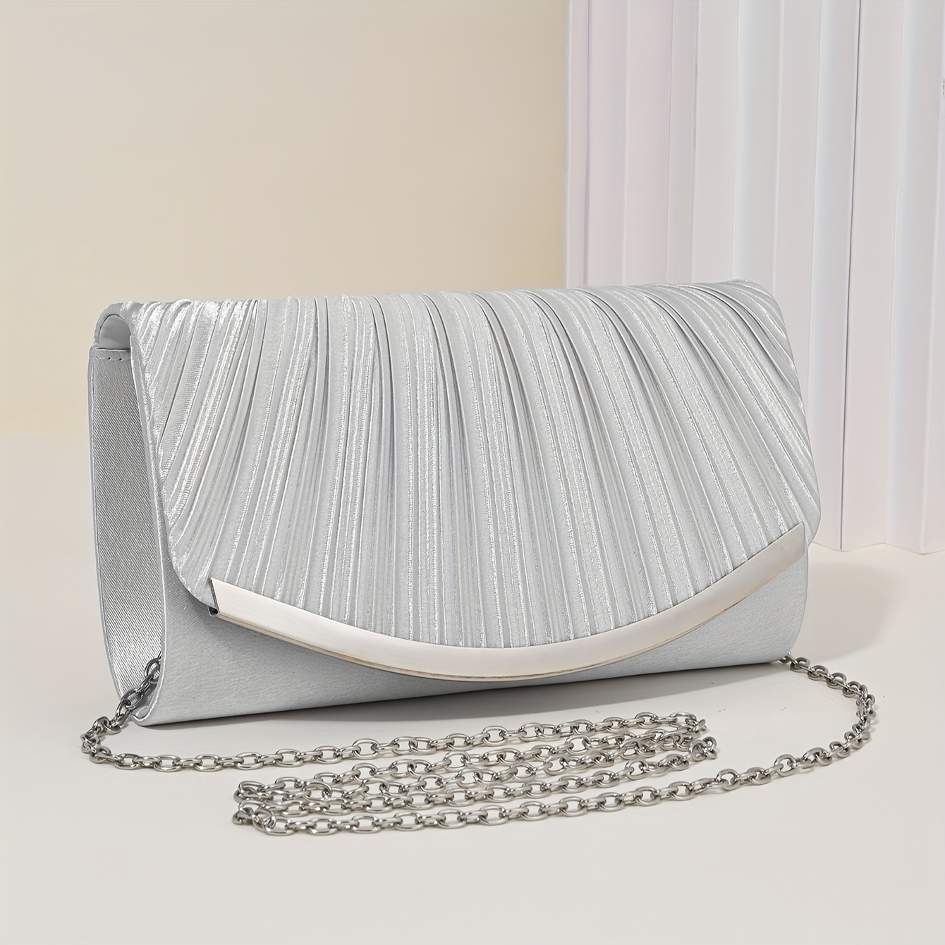 Ladies' Evening Bags, Party Clutches with Detachable Chains