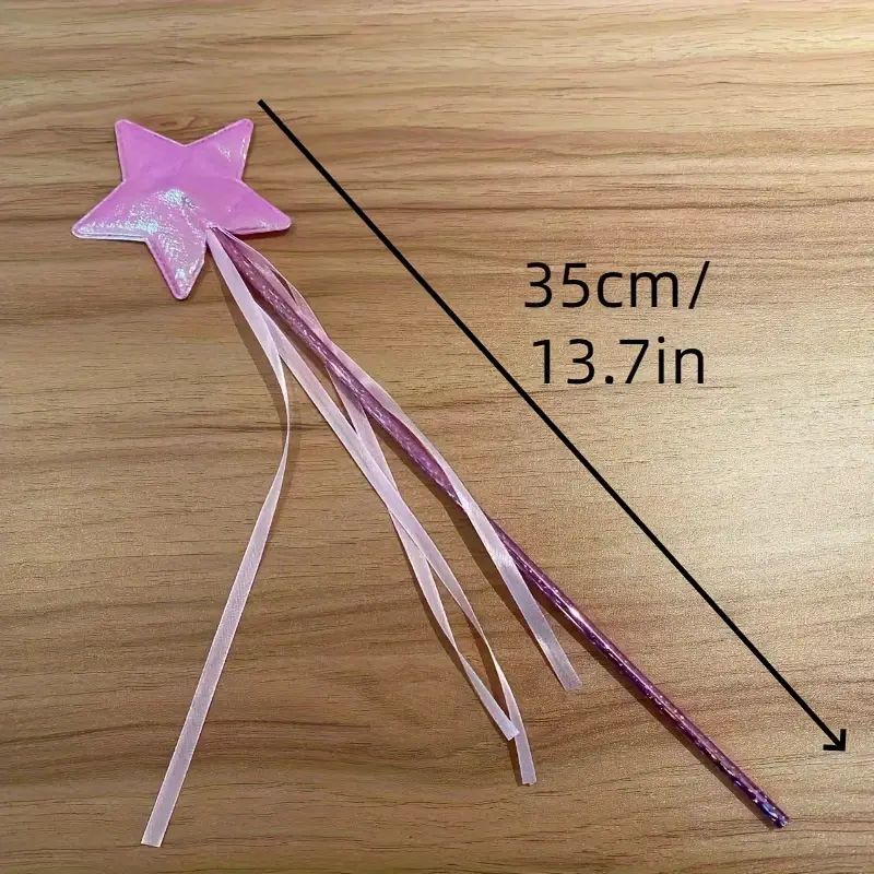 Star Magic Varita con purpurina – Tubo de varita rellena con purpurina accesorio de disfraz de princesa hada mago juego de simulación – (3) varitas de color aleatorio tamaño jumbo Star Magic Varita con purpurina – Tubo de varita rellena con purpurina accesorio de disfraz de princesa hada mago juego de simulación – (3) varitas de color aleatorio tamaño jumbo