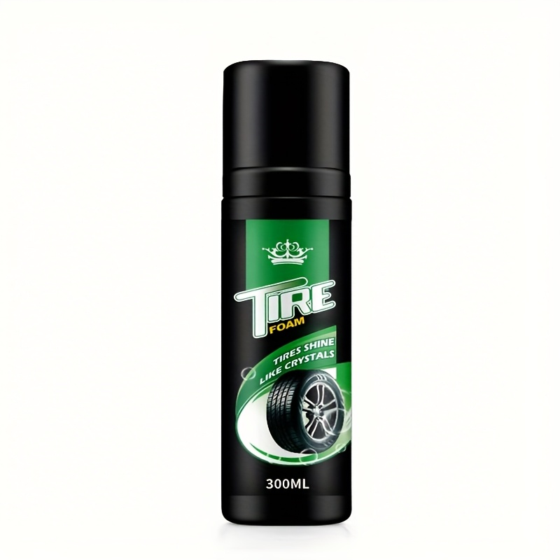 TEMU Yixingjia Car Tire Wax Foam Water Repellent Maintenance Plastic Wax Anti-aging Car Rubber Maintenance Products /plastic Universal, Tire