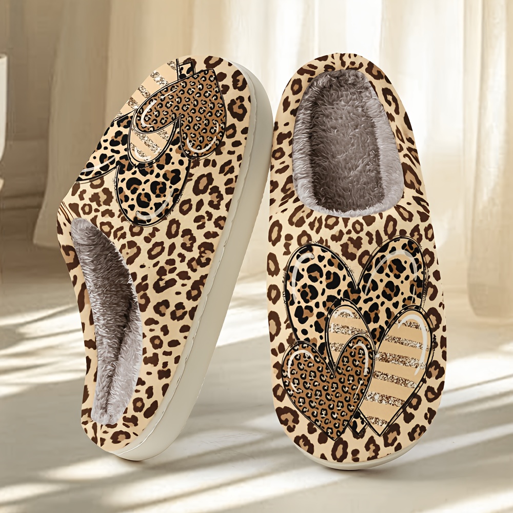 TEMU Women's Patterned Printed Slippers, Comfortable And Stylish Indoor Platform Slippers For Couples, New Autumn/winter 2026 Bedroom Slippers,