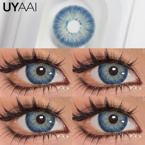 1 pair blue eye contacts 14 2mm green colored pupils for eyes 6 month disposable grey for party brown natural lenses