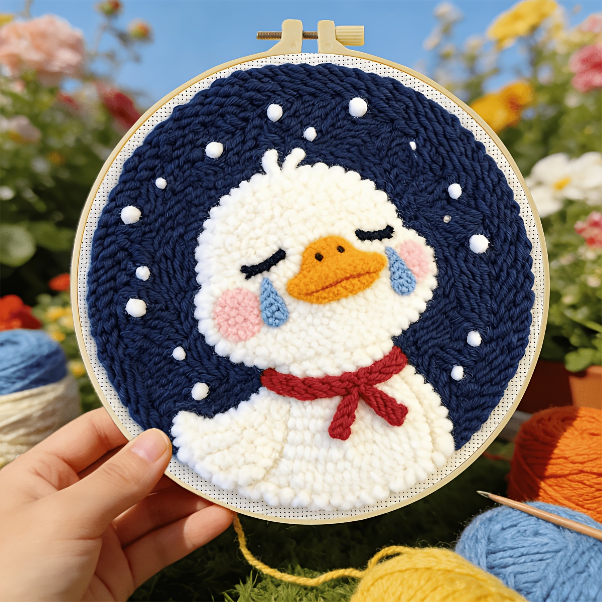 Punch Needle Embroidery Kit for Beginners