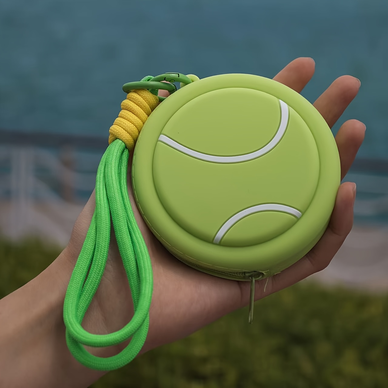 TEMU Portamonete a forma di da calcio stile sportivo 2026, portachiavi, borsa per auricolari da /Canada/Mexico, portamonete portatile con ciondolo