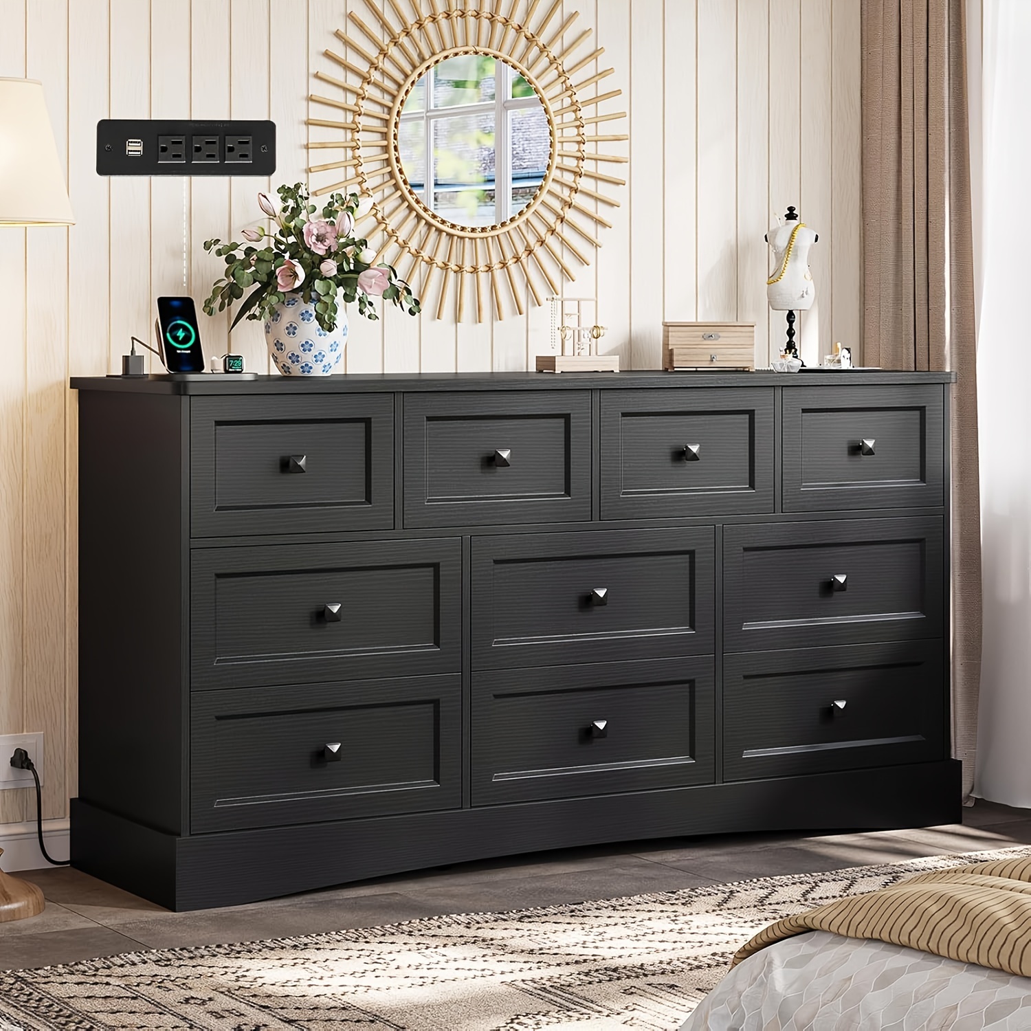 large black dresser Edward Dresser