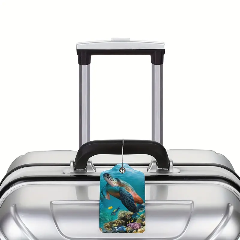 Luggage Suitcase Trolley Case Cargo Hanging Sign Information - Temu