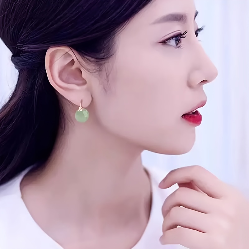 Vintage Style Drop Earrings Chinese Aesthetic Elegant Jewellery_voghion.com