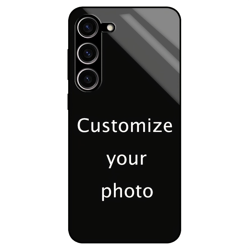 TEMU Coque de téléphone - Coques de téléphone personnalisées avec motif photo pour Samsung Galaxy S24 FE/S23 Ultra/S22, housses DIY personnalisées