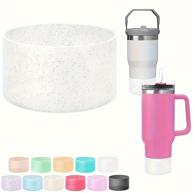 Glitter Silicone Cup Boot Sleeve, Non-slip Cup Bottom Cover, Cup  Accessories For Tumbler & Hydro Flask - Temu Israel