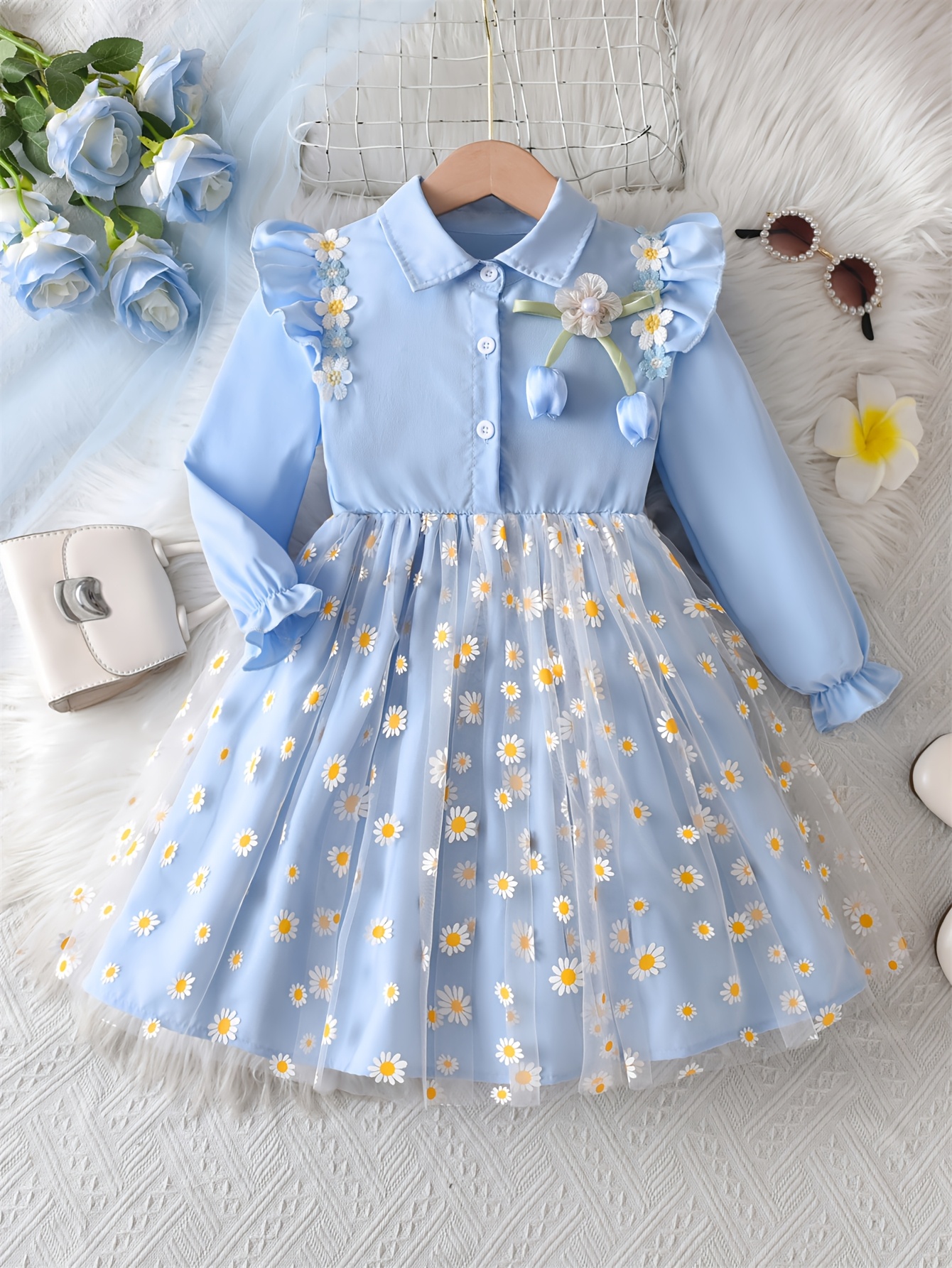 open lace back dress Daisy Princess Skater Dress Xs