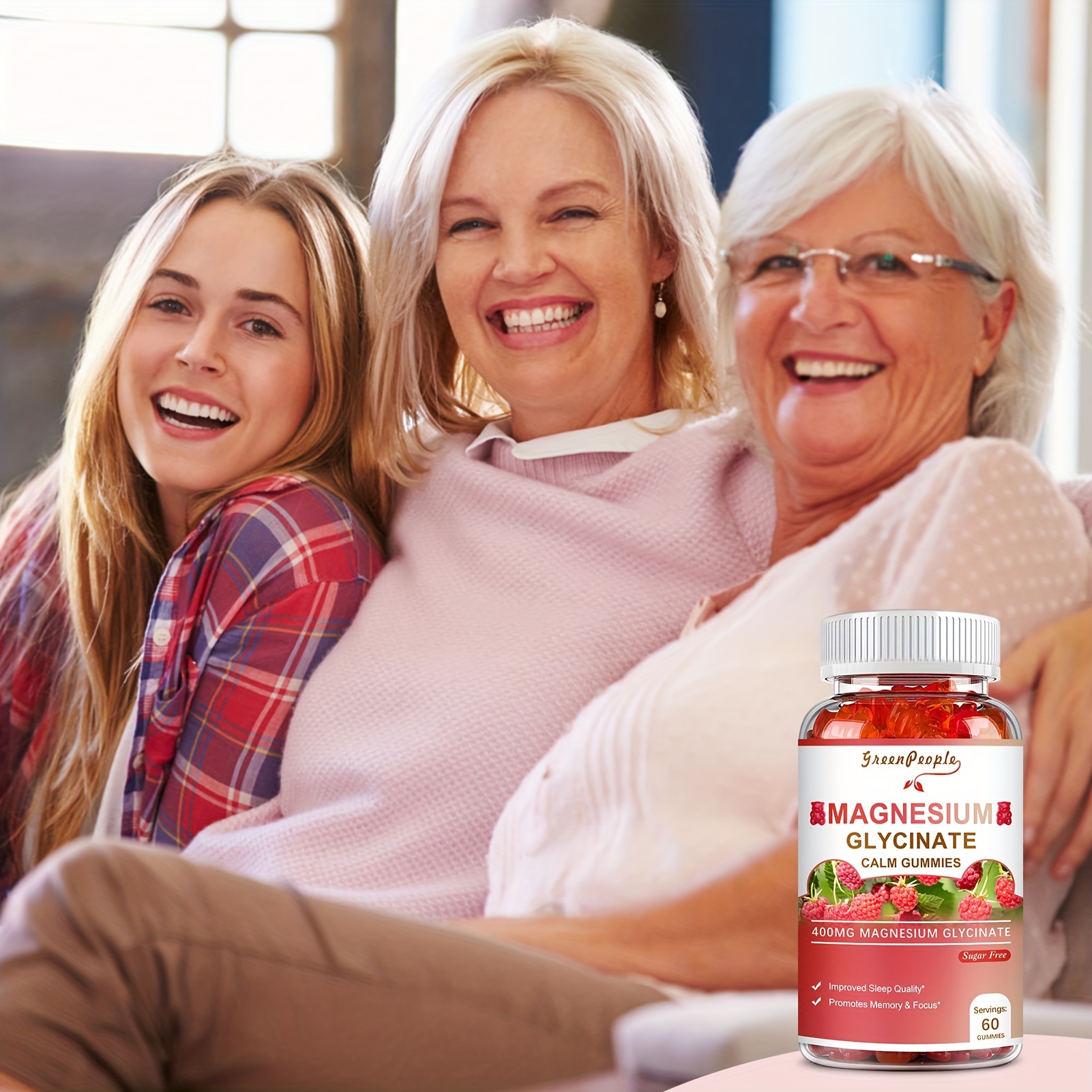 magnesium glycinate gummies 400mg   magnesium   supplement with magnesium malate vitamin d b6 and   for   sleep for adults 60 raspberry gummies details 1