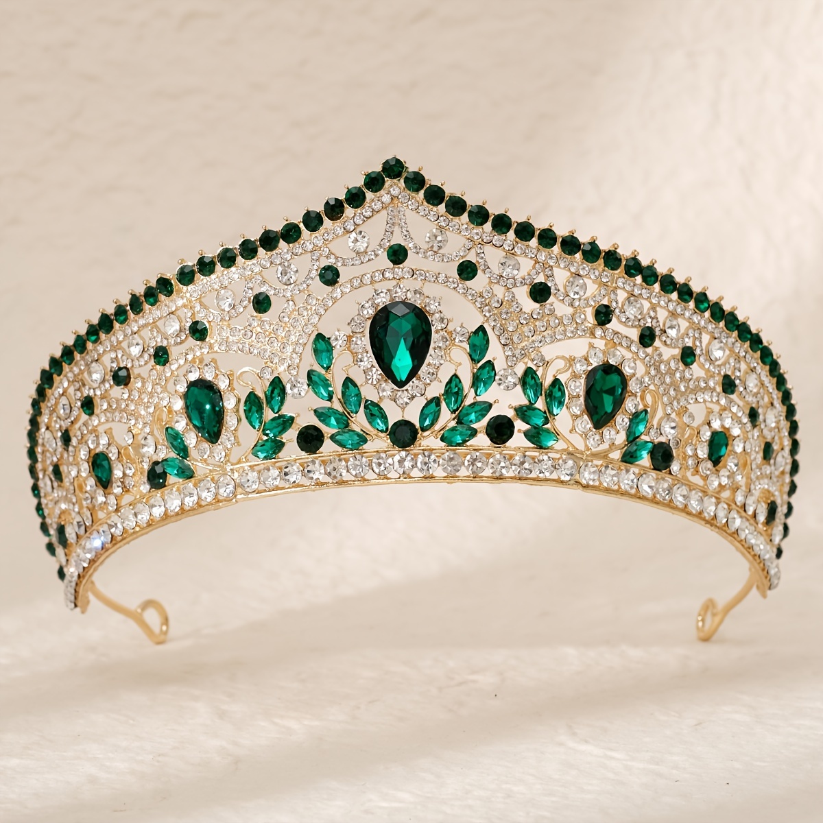 tiaras crowns women crystal wedding tiara women - Temu